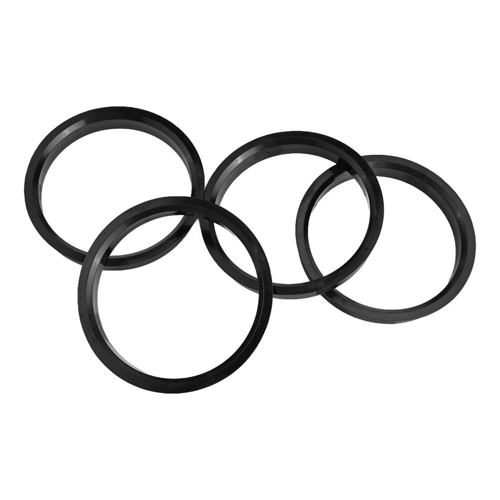 Black Color Hub Centering Rings Wheel Bore Center Spacer Hassle-free Setup