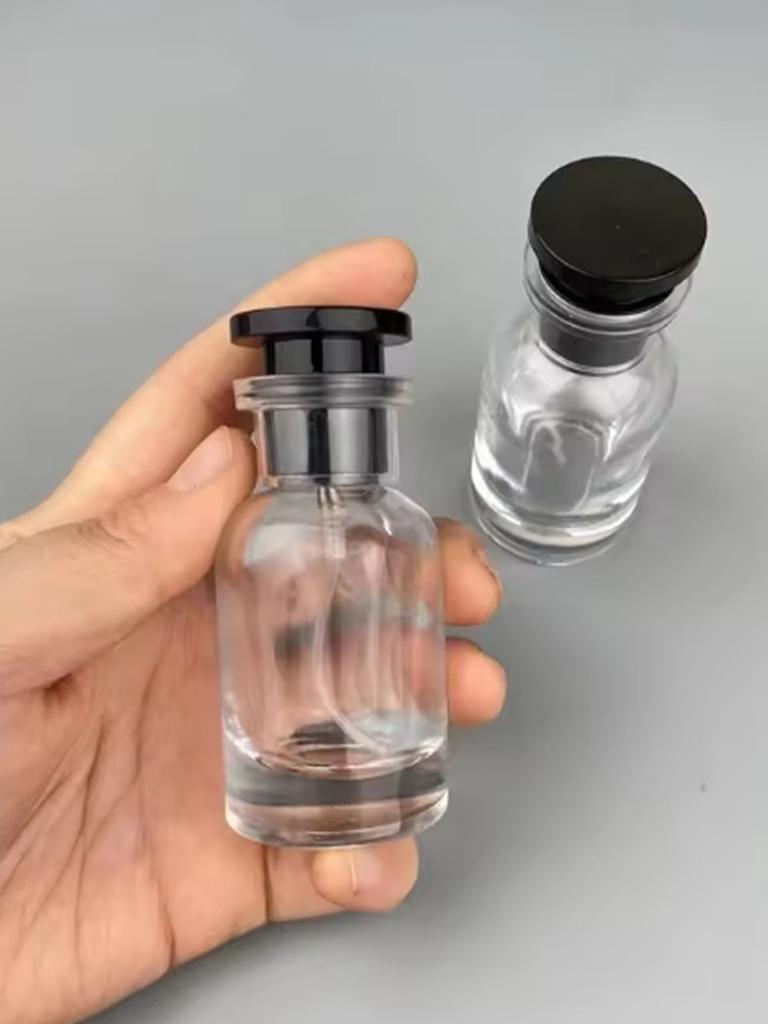 1 st Glas Parfymflaska Spray 30 ml High-End Glas Bärbar Rese High-End Parfymflaska Tom Provflaska Dispenser