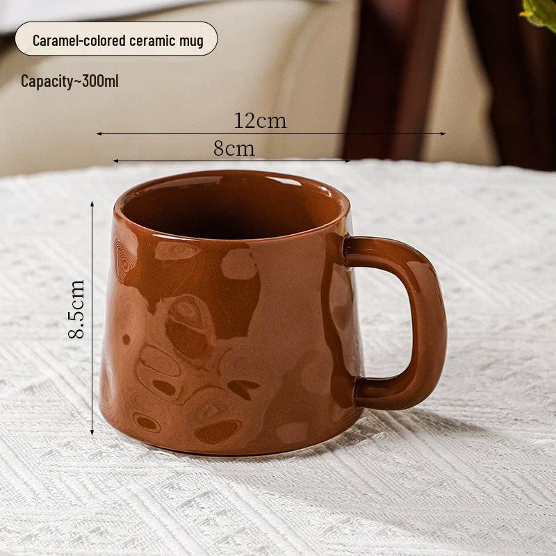 Ceramic Underglaze Breakfast Mug for Home or Office