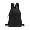 Schoolbag Large capacity breast bag Multifunctional small backpack Short trip bag Women's new solid color small backpack Fashion women's backpack