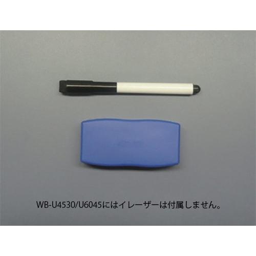 Nakabayashi thin aluminum whiteboard 900 x 600mm WBA-U9060