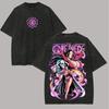 One Piece Graphic T Shirt Men Women Vintage Wash Cotton Short Sleeve Tee Summer Streetwear Casual Tops