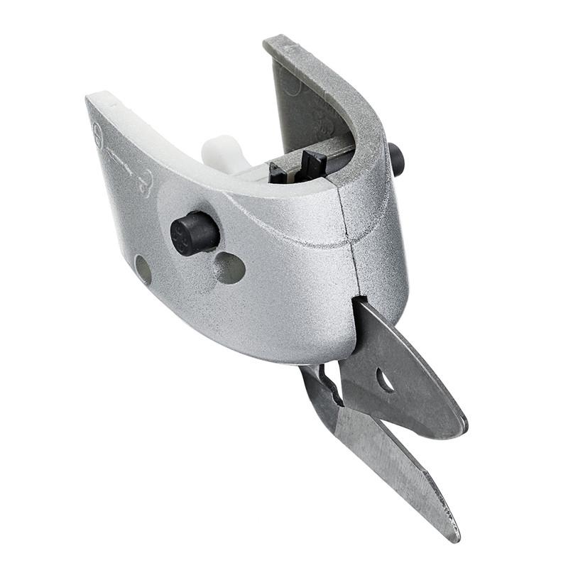 100W 110V-220V Akku-Elektroschere + 2 Klingen Stoff Leder Tuch Schneiden Aufladbare Stoff Nähschere 3.6V