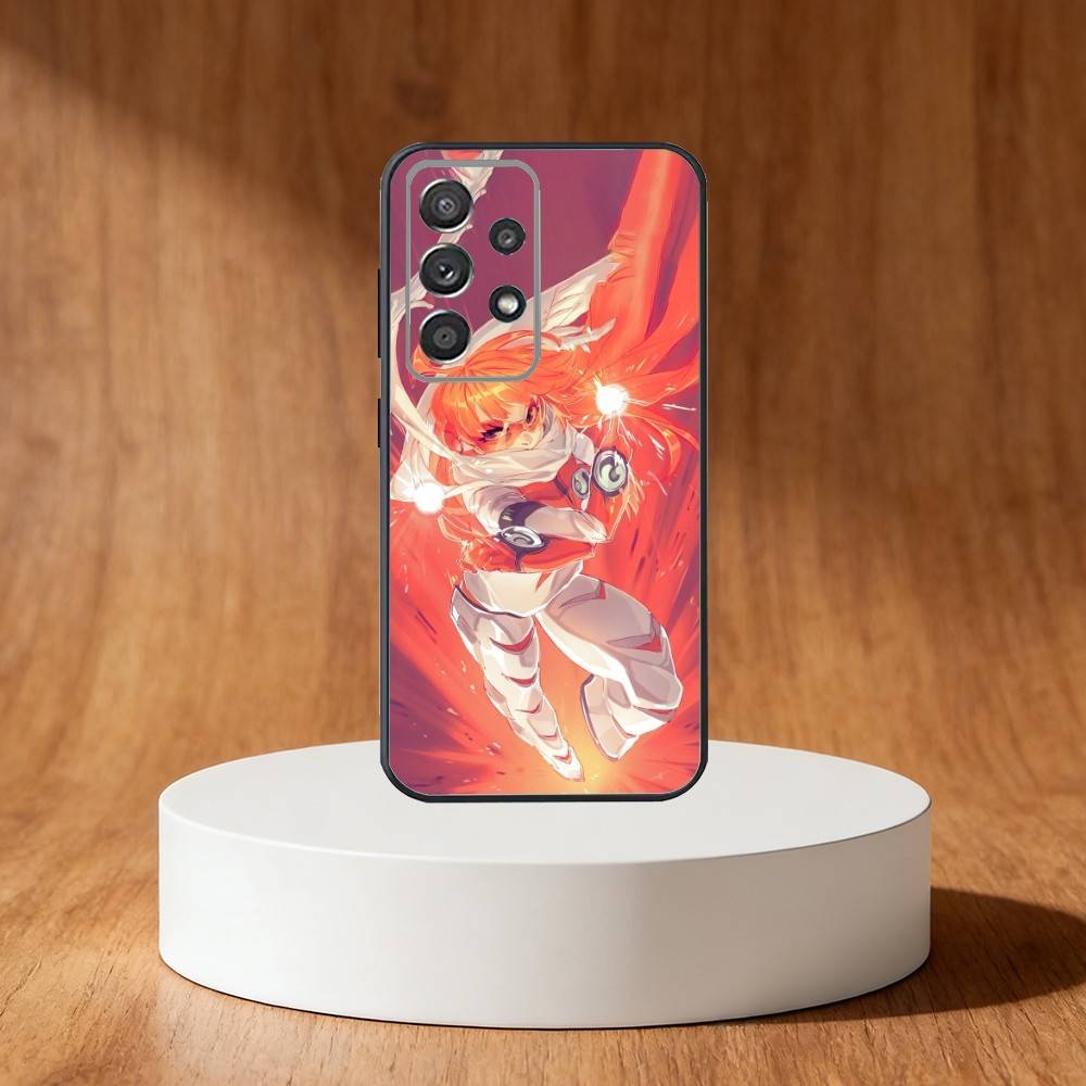 Diebuster Gunbuster Phone Case For Samsung S25,S24,S21,S22,S23,S30,Ultra,S20,Plus,Fe,Note,10,9,5G Black Cover