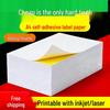 A4 Matte Self-Adhesive Paper (1000 Sheets) - Printable Sticker Sheets with Easy Peel Backing