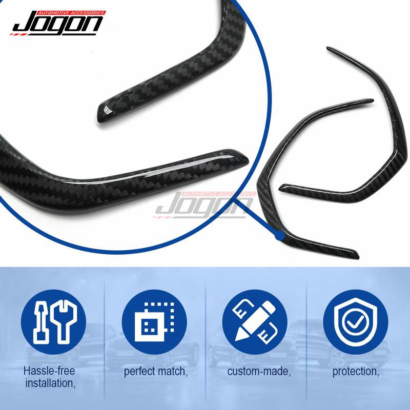 Carbon Car Dashboard Central Control Side Trument Panel Cover Trim For Corvette C7 ZR1 Z06 2014 2015 2016 2017 2018