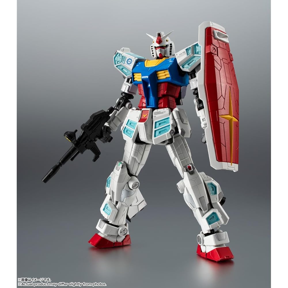 TAMASHII NATIONS Robot Spirits RX-78F00/E Gundam Figure 130mm PVC ABS Painted Action Figure