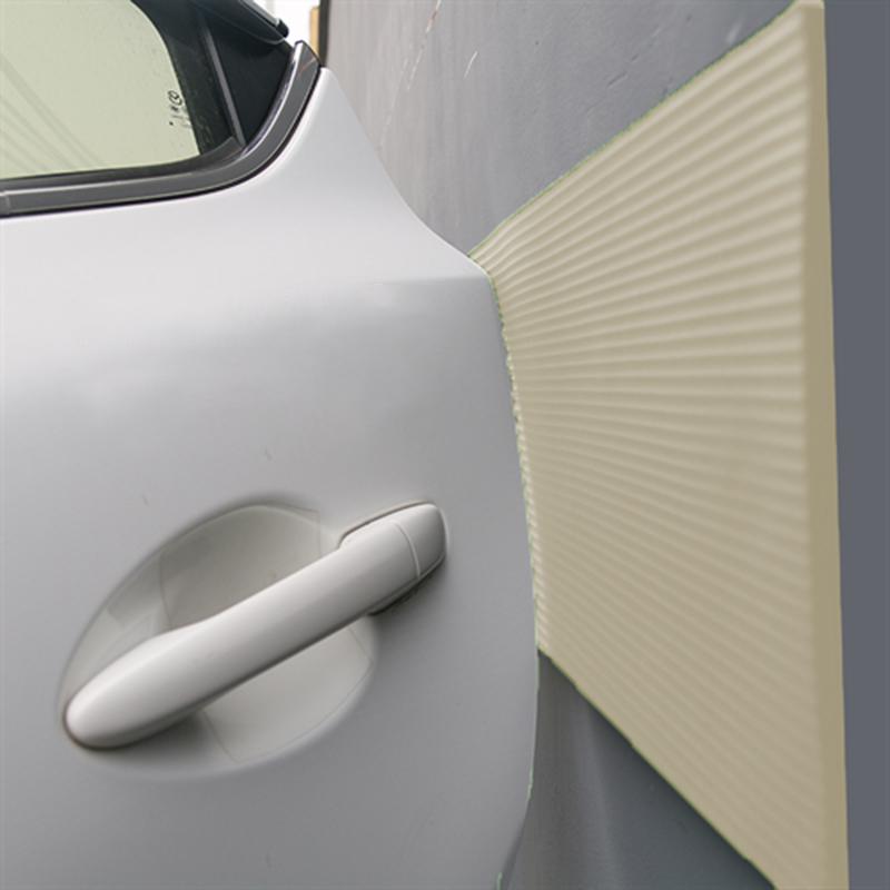 1M Anti-collision Car Door Protector Garage Wall Corner Bumper Guard Cutable Rubber Anti Scratch Strip Parking Spaces Warehouses