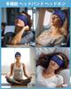 Headband Headphones for Bluetooth Wireless Earphones for HiFi Compatible with iPhone Technically Sleep Suitable for Navy Blue LC-dolida Over-ear