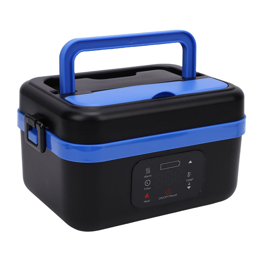 Cordless Electric Lunch Box 8000mAh 60W 1L Portable Food Warmer with 6 Temperature Settings Leakproof for Office
