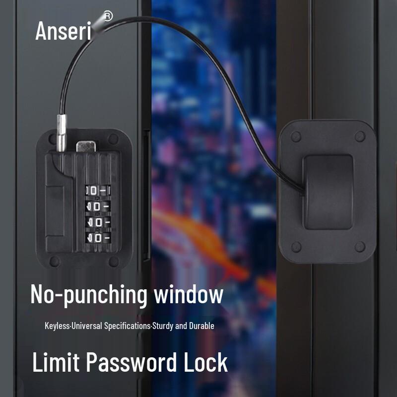 Anseirui No-Drill Window & Drawer Child Safety Lock