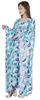 Moomaya Long Kaftan Maxi Dress For Women  s Kimono Sleeves Beachwear Cover Up Plus Size
