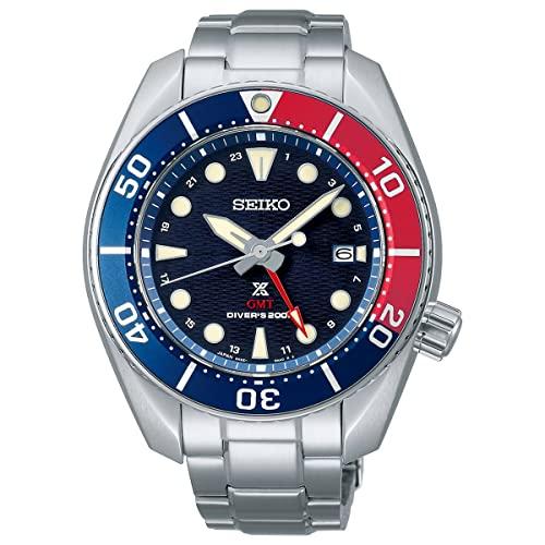 Seiko Prospex Diver Scuba Solar GMT SBPK005 Silver/Blue