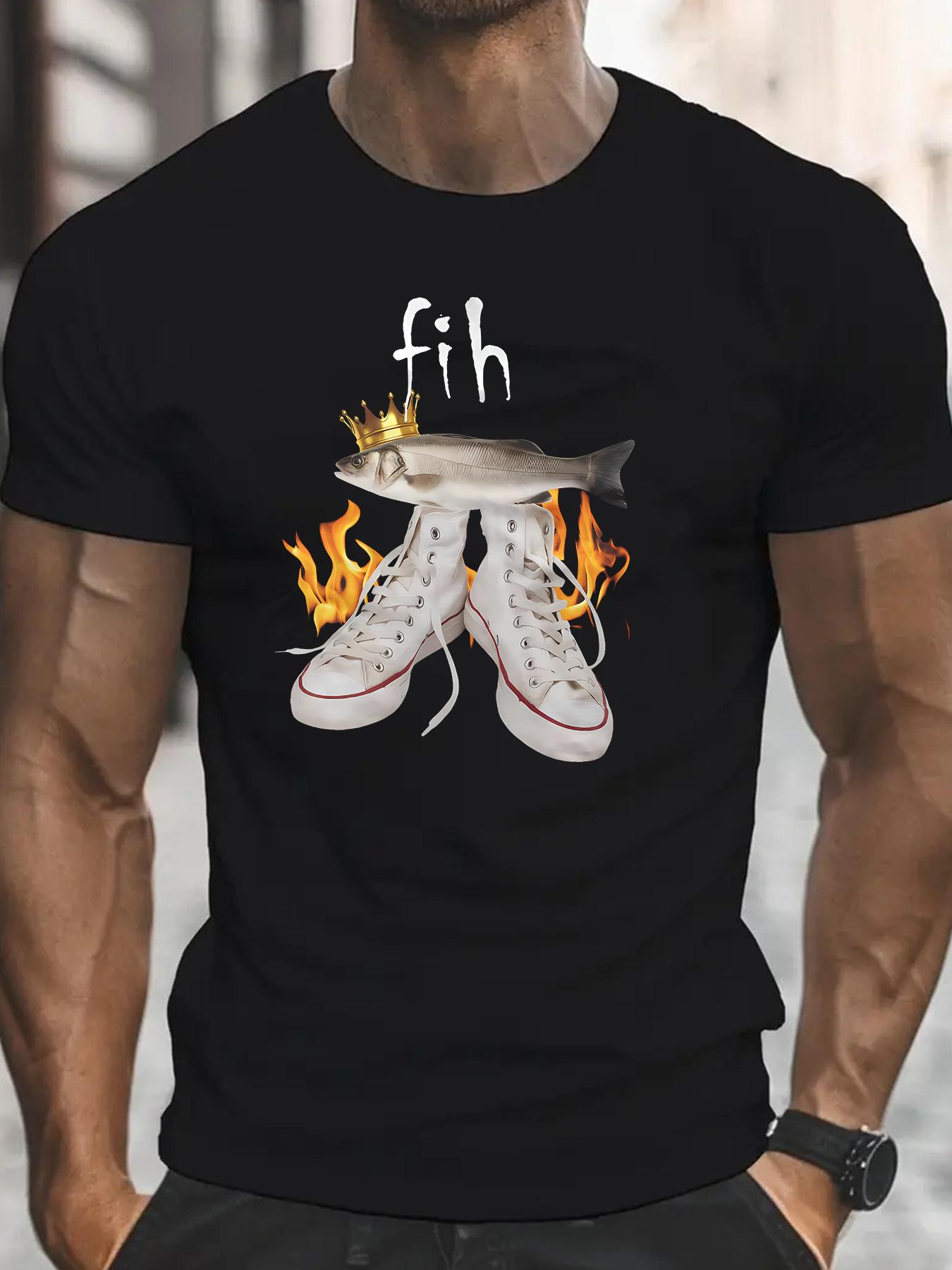 

Fih Funny Expression Pack T-shirt XXL
