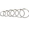 Binding Supplies Hinged Rings Keychain Metal Ring Binder Loose-leaf Book Hoops Circle Book Binder