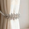 Decorative Curtain Tiebacks with High Stretchy Wire Rope,Creative Curtain Rope Buckles for Home,Office,Window Decoration