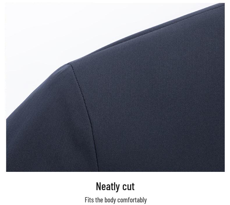 Men's Mid-Age & Senior High-End Casual Lapel Jacket for Spring & Autumn
