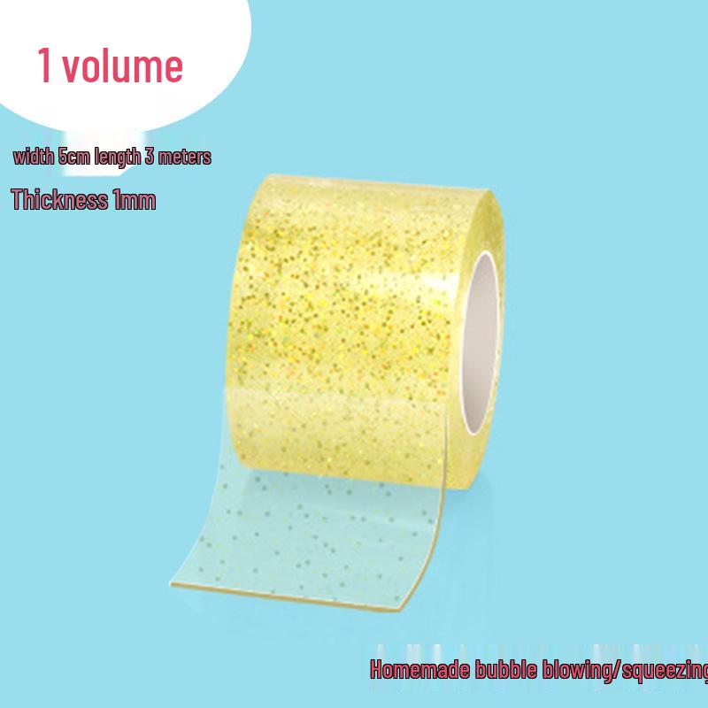 Traceless Double-Sided Nano Adhesive Tape & Bubble Squeeze Decompression Toy