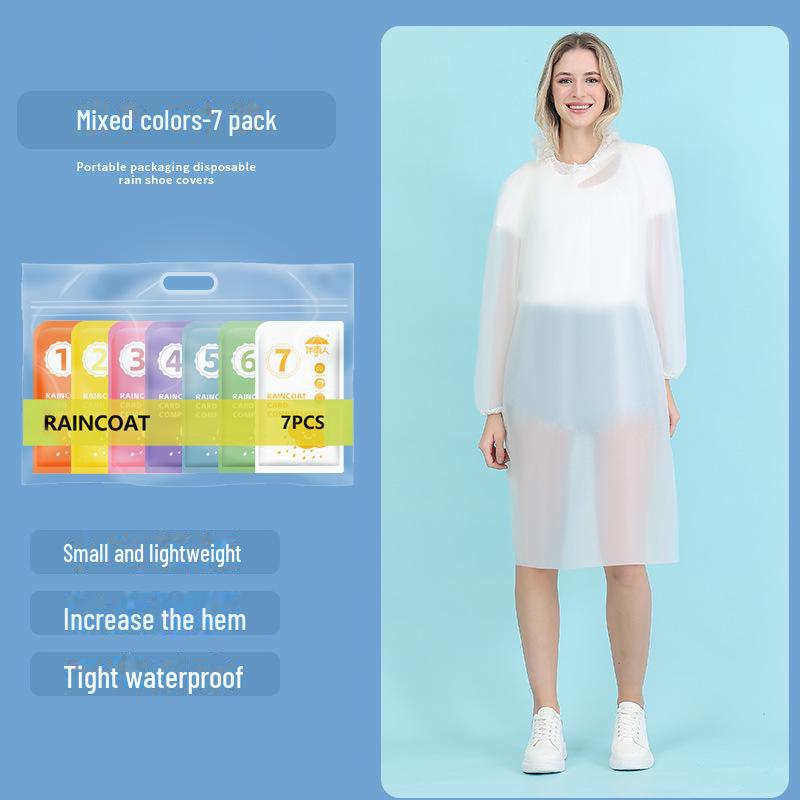 Couvre-chaussures jetables imperméables transparents - Épais, longs et emballés individuellement pour une utilisation en extérieur