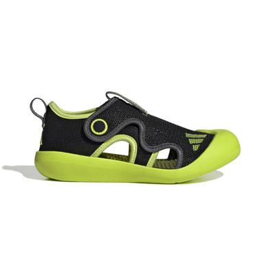 Športové sandále Junior Altaventure pre chlapcov a Core Šesť cm [Adidas] 3.0 Deti, Dievčatá, 17-22 cm, NQX00, Čierna/Solárna limetková/Sivá (JP5749), 20.0