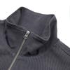 Champagne Blank Aesthetic Heavy Cotton Hidden Detail 2-Way Jacket Gray