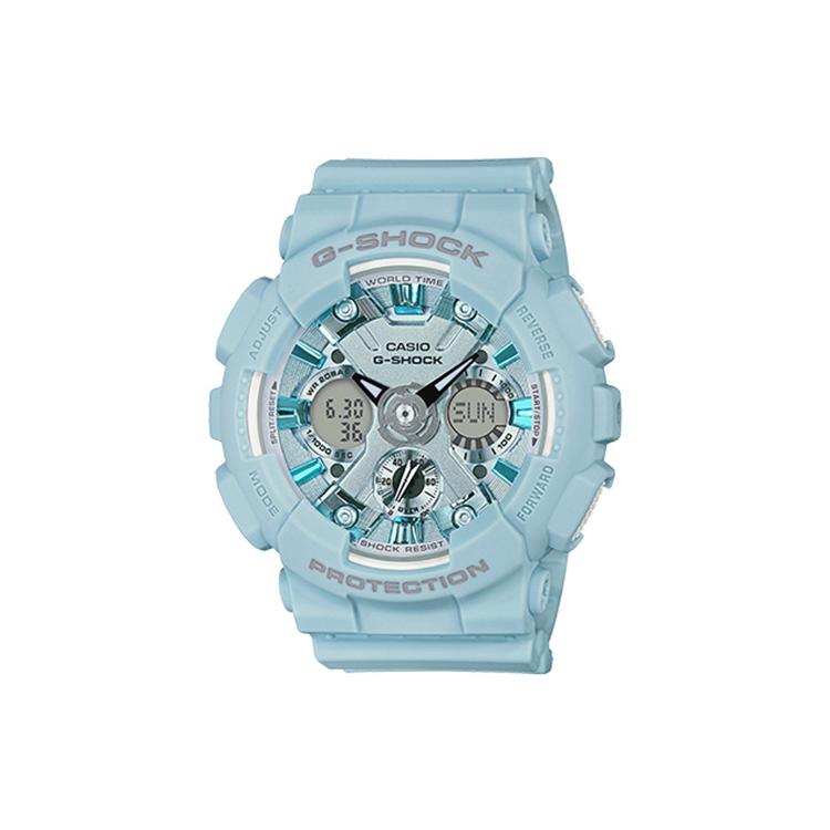 CASIO Women s Blue Watch GMA-S120DP-2A GMA-S120DP-2A Light Blue Band