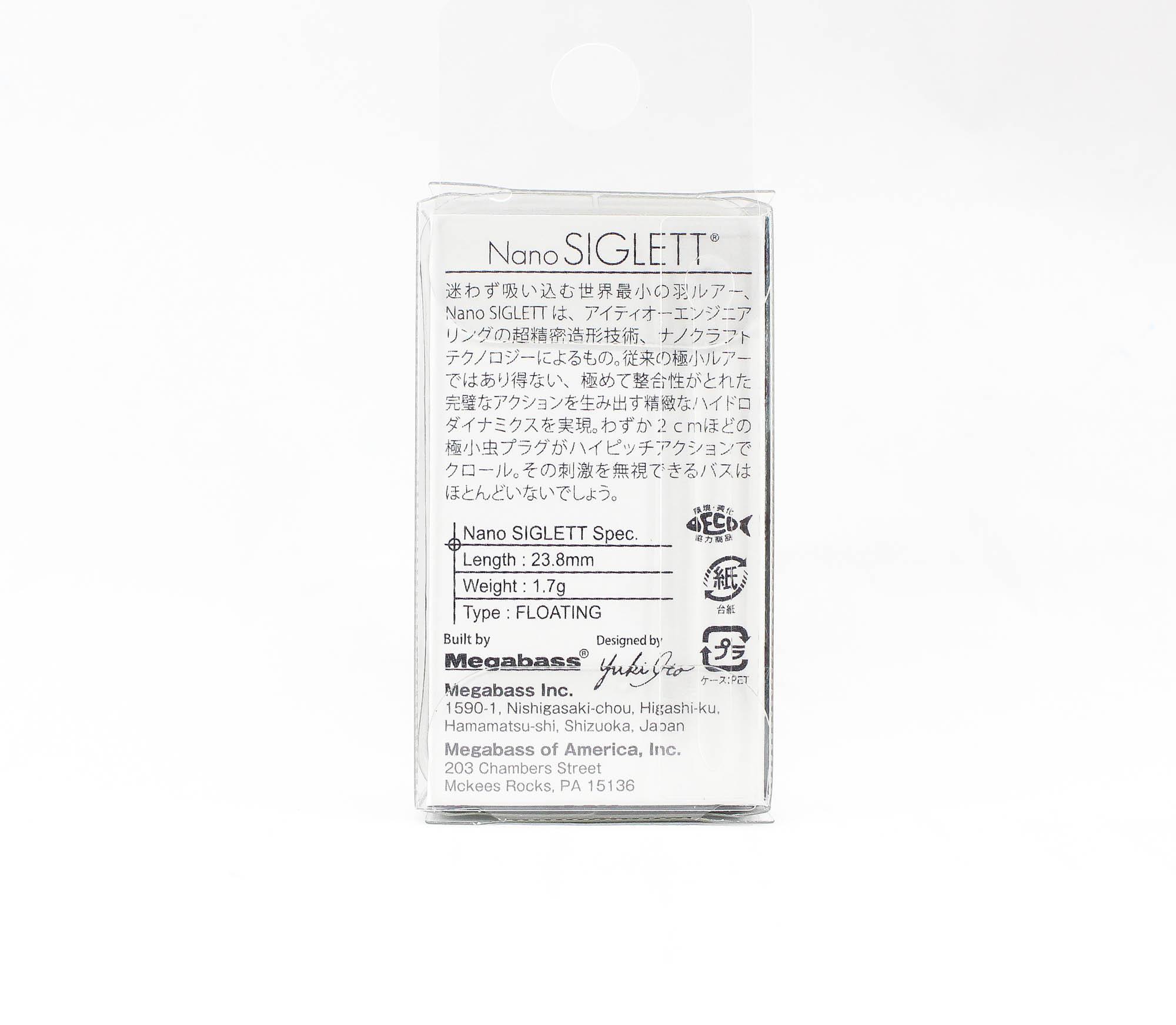 Leurre de surface megabass siglett
