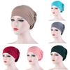 Women's Muslim Turban Scarf Cap Muslim Hijab Caps Soft Baggy Beanie Hat