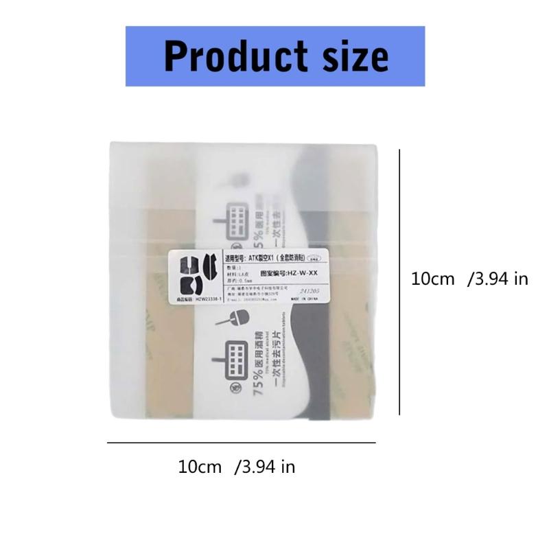 Premium Mouse Grip Mouse AntiSlip Sticker for ATK X1PRO MAXUltra Competitive Play Superior AntiSlip Performances