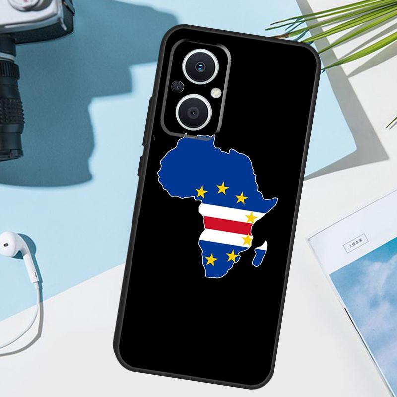 Cape Verde Flag Coat of Arms Cover For OPPO Reno 14 F 12 11 10 13 Pro 11F 12F 13F 7 8 Lite OPPO Find X8 X6 X5 X9 Pro Case