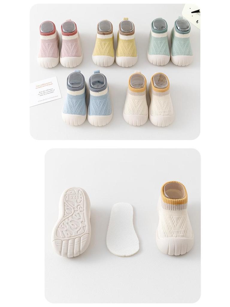 Spring & Autumn Infant Non-Slip Soft Sole Knitted Shoes for Boys & Girls (1-3 Years)