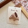 Korean Style Cartoon Bear 3D Cotton Baby Hair Clip