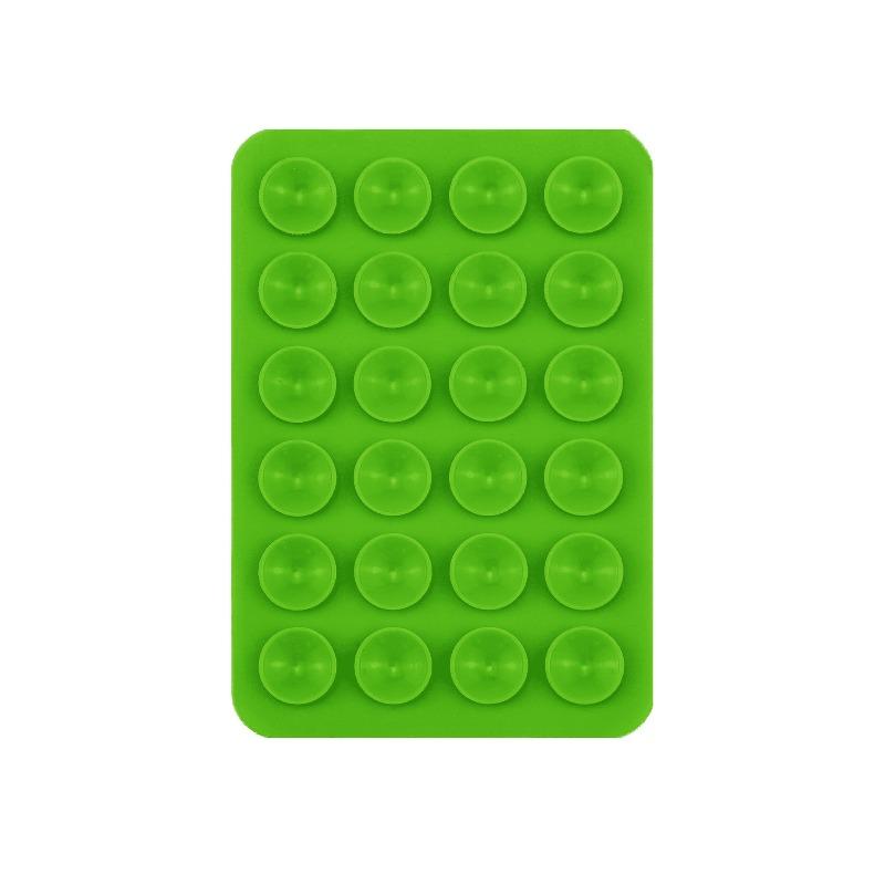 Der neue 24-teilige Silikon-Doppelseiten-Saugfuß eignet sich für quadratische Handy-Rückenaufkleber-Ständer