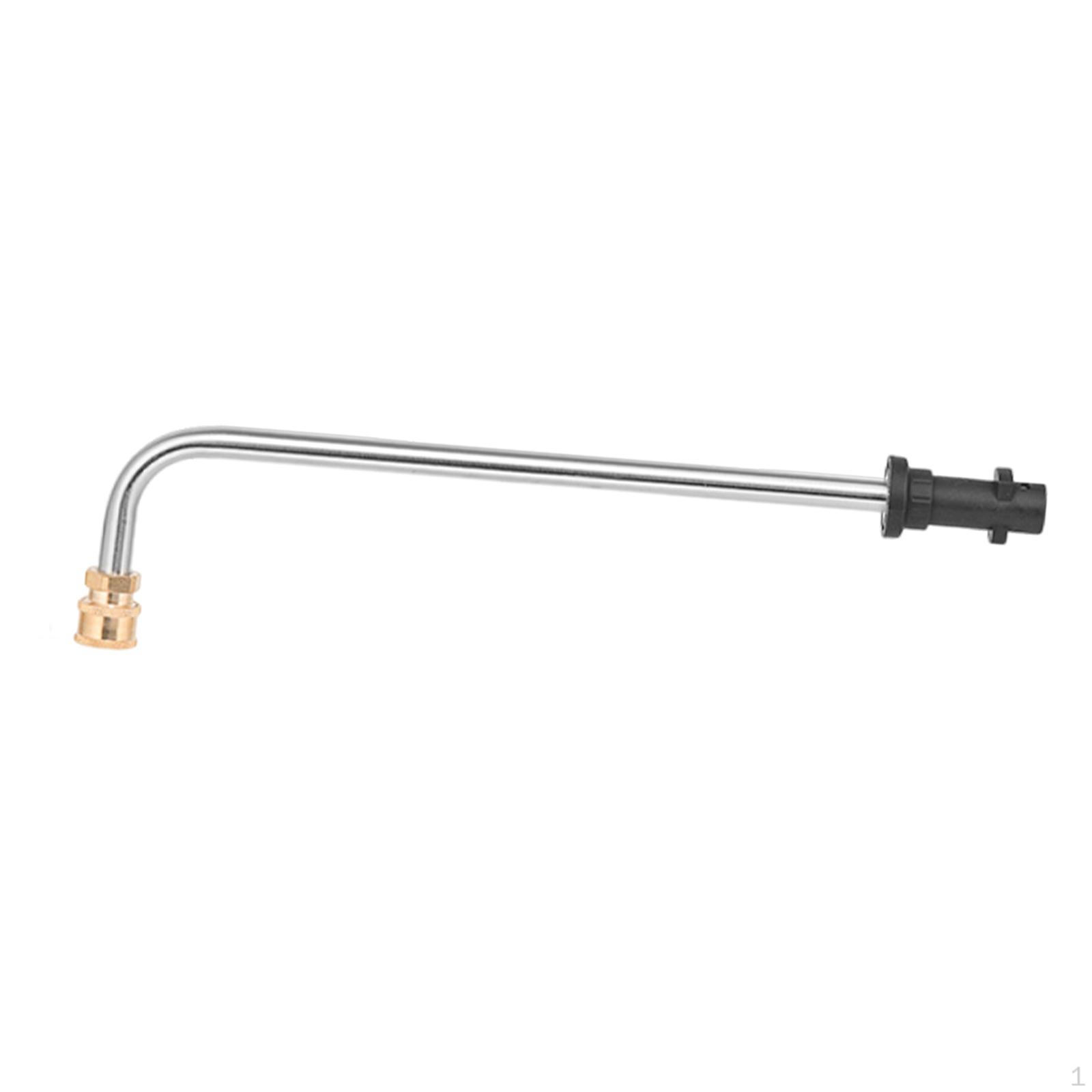 

Extension Lance for High-pressure Cleaner, Extendable Metal Rod, Easy Attachment, Practical L Design