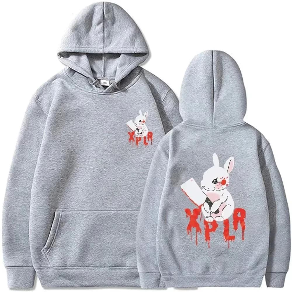 2025 Sam Xplr Merch Colby autumn Hat Sweatshirt Rabbit pocket Sweatshirt Men's casual fashion sweatshirt Printed Sweatshirt