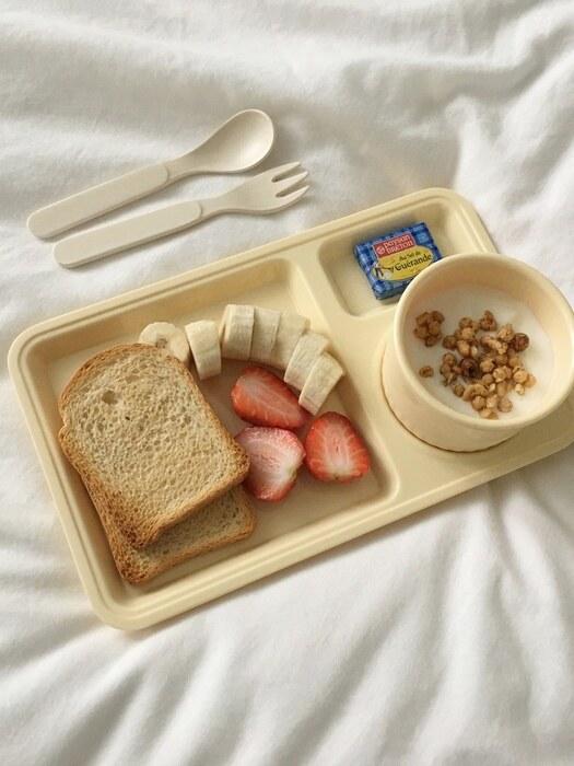 Elegant Table Heyday Mini Square Plate Set 5 Colors (Diet Plate, Friend Gift, Home Cafe, Solo Dining)