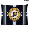 Indiana Pacers Wall Tapestry Aesthetic Wall Hanging Printed Fabric Blanket Decorative Tapestries for Bedroom Living Room Home Decor