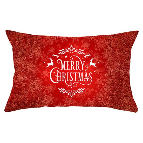 Рождественская елка, письмо, Лось, Снежинка, наволочка, чехол для подушки, домашний рождественский декор