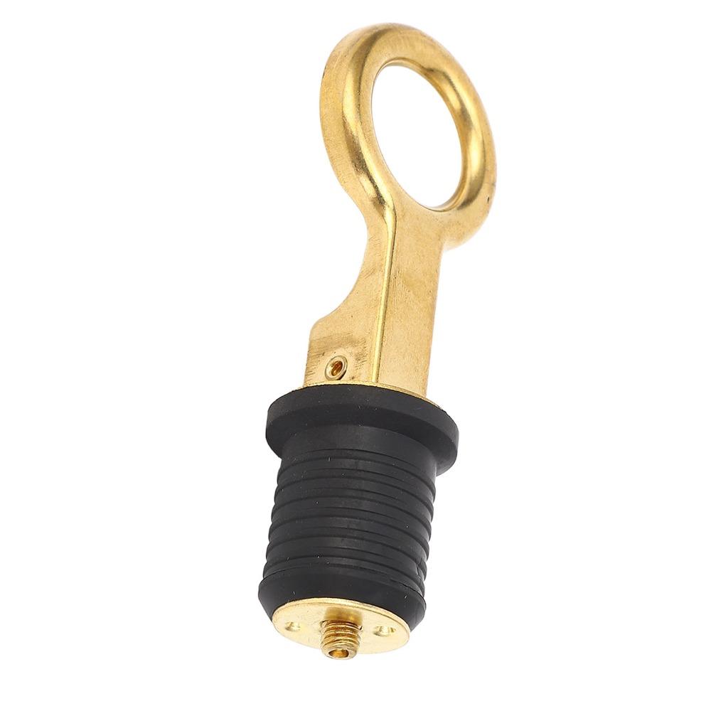 2PCS 1 Inch Boat Plug Brass Drain Plug Accessories Marine Plug  Marine Use