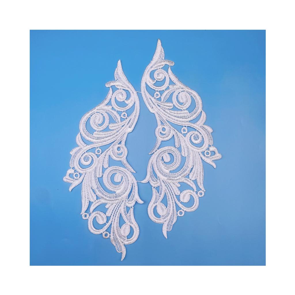 Water Soluble Flower Accessories Lace Hollow Embroidery Embroidery Lace Princess Skirt Mesh Skirt Headdress Lace Accessories