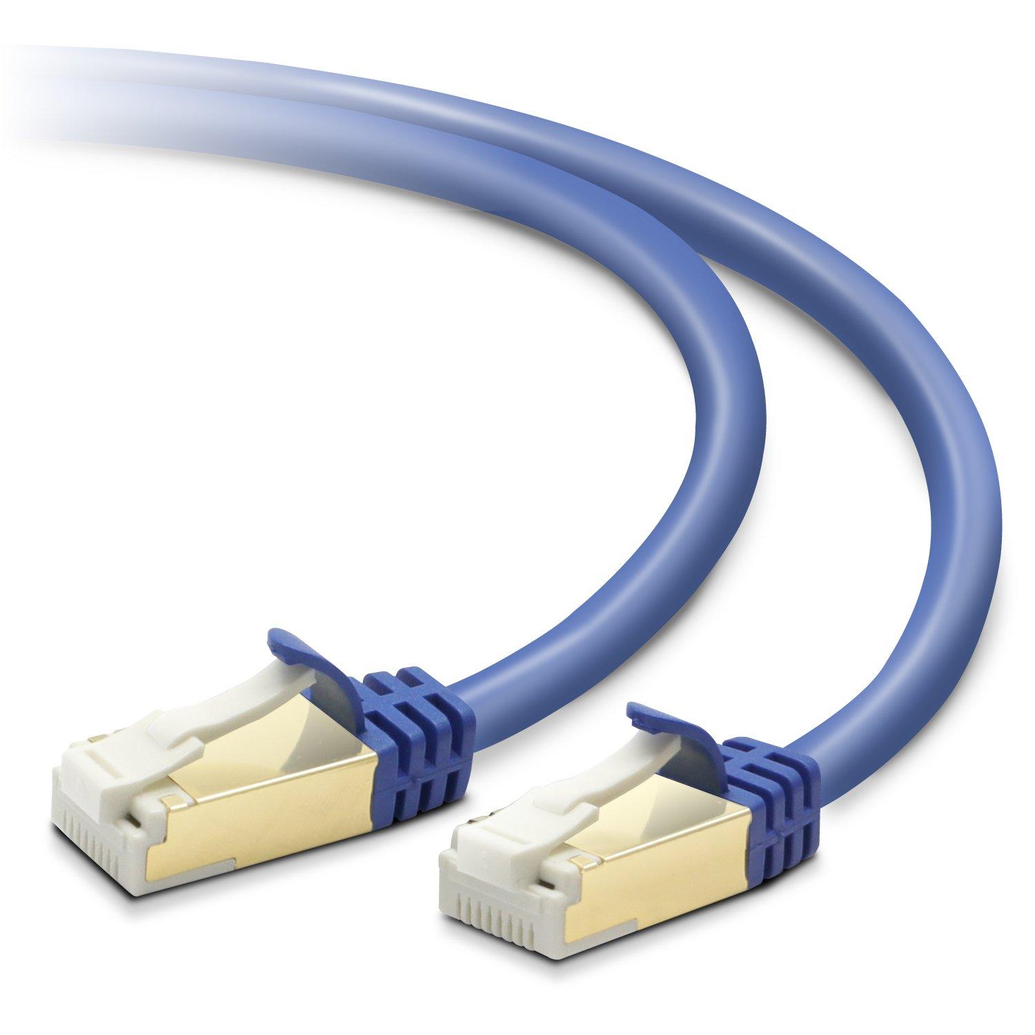 

ELECOM LAN Cable CAT7 5m Unbreakable Connector Standard Blue Metallic LD-TWST/BM50