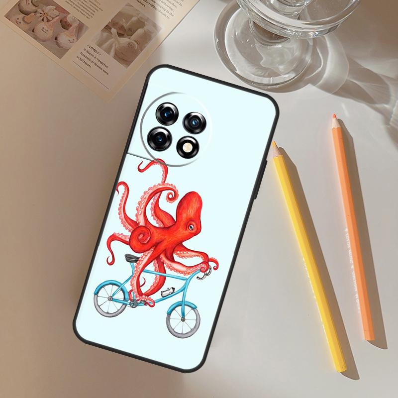 Love Cycling Road Bike Funda For OnePlus 13 13R 12 R 11 9 10 Pro 8T 9RT 10T OnePlus Nord 4 CE 2 3 Lite N20 N30 Case