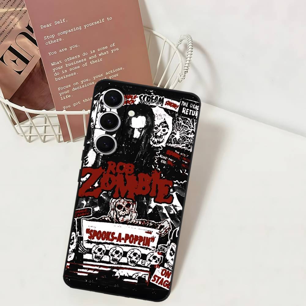 

R-Rob Singer Z-Zombie Heavy Metal Band Phone Case For Samsung S 24 Fe 25 Ultra Plus 20 Lite 21 30 22 23 24 22 Ultra 5G Fundas Samsung S23 ULTRA 5G