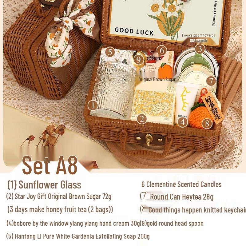 

Women s Day Premium Cup & Rattan Basket Gift Set