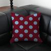 Classic Polka Dot Retro Dot Cushion Cover Pillow Case Anti-Dustmite Invisible Zipper Silky Plush Cushion
