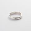 LUNNE Silver Simple Calm Band Ring #LSR10