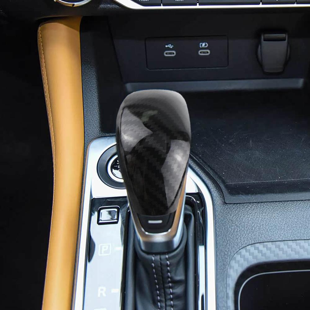 Car Gear Shift Knob Cover for Nissan Sentra Almera AT 2020 - 2025 Gear Trim Decoration Sticker Protector Interior Accessories