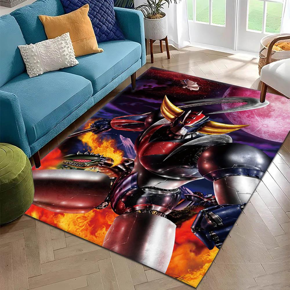 3D G-Grendizer Comic Anime Cartoon Manga Carpet Rug Art for Living Room Decor Home Bedroom Gift Fans Area Rug Non-slip Floor Mat