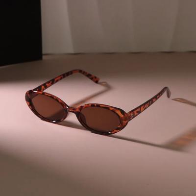 Mode Kleine Fassung Sonnenbrille Damen Herren Retro Oval Designer Sonnenbrille Männlich Weiblich Marke Vintage Reise