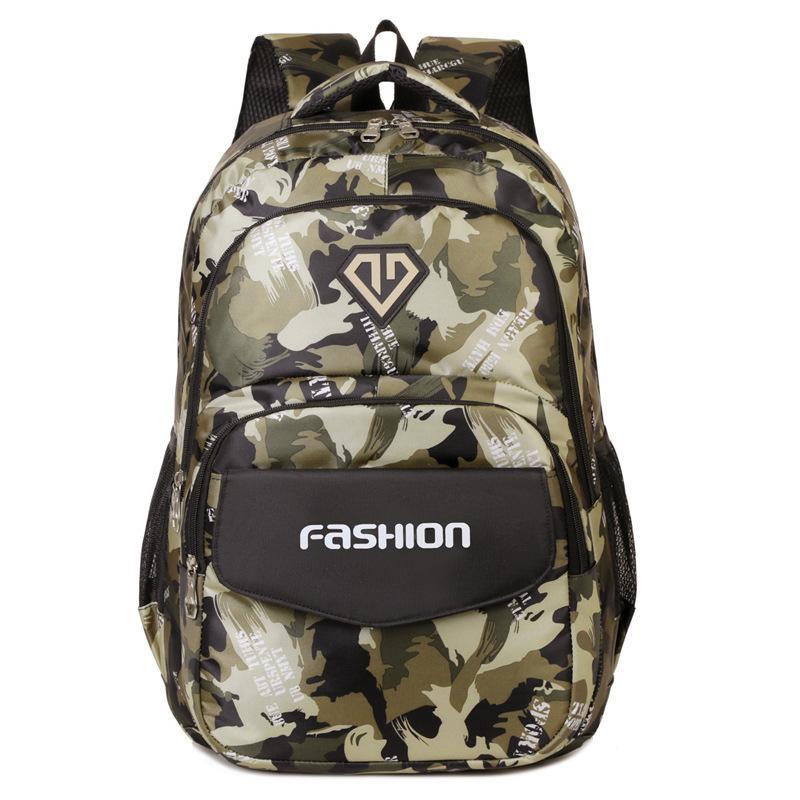 Schoolbag new large-capacity backpack, male and female junior high school students schoolbag, outdoor leisure travel commuter computer backpack